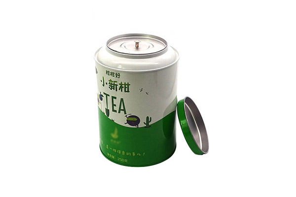 茶叶铁罐 