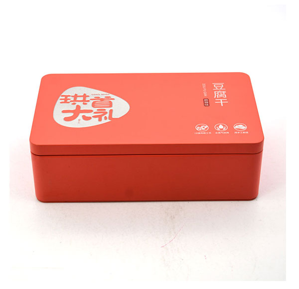 豆腐干食品铁盒