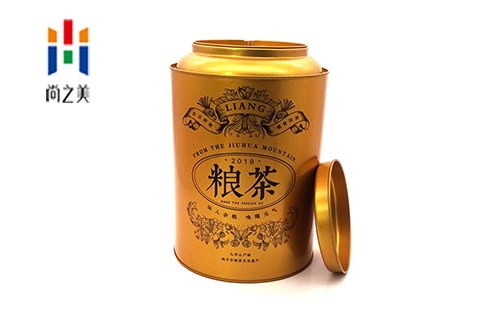 圆形茶叶铁罐的优势
